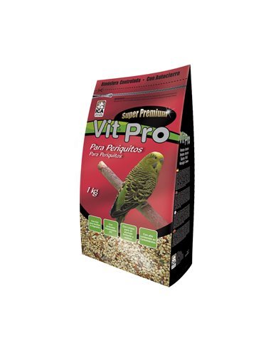 Alimento para Periquitos Vit Pro en bolsa (1 kg)